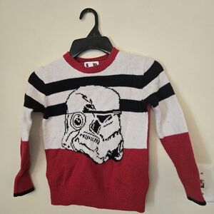 GAP Star Wars Red and White Sweater